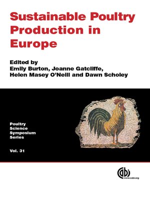 cover image of Sustainable Poultry Production in Europe